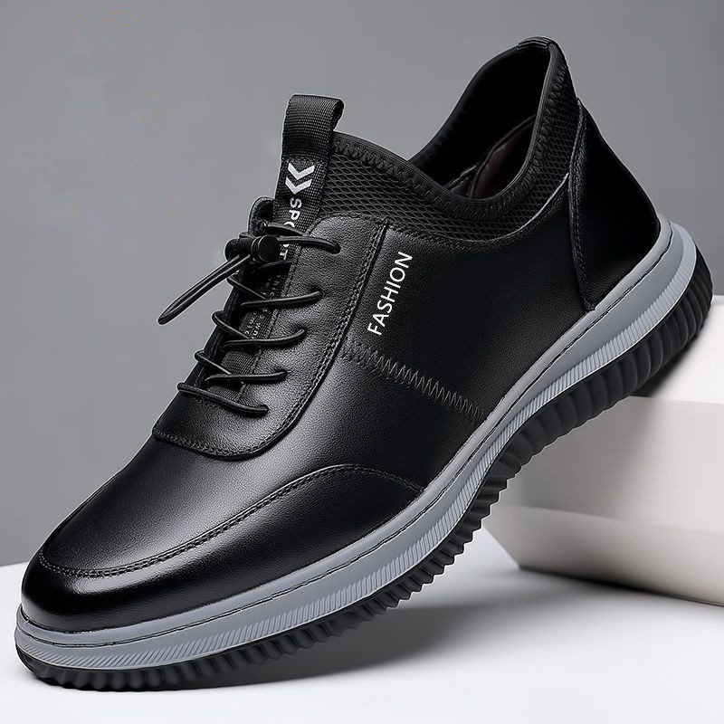 Outdoor Sport With Sticks - New Men Shoes PU Leather Lightwear