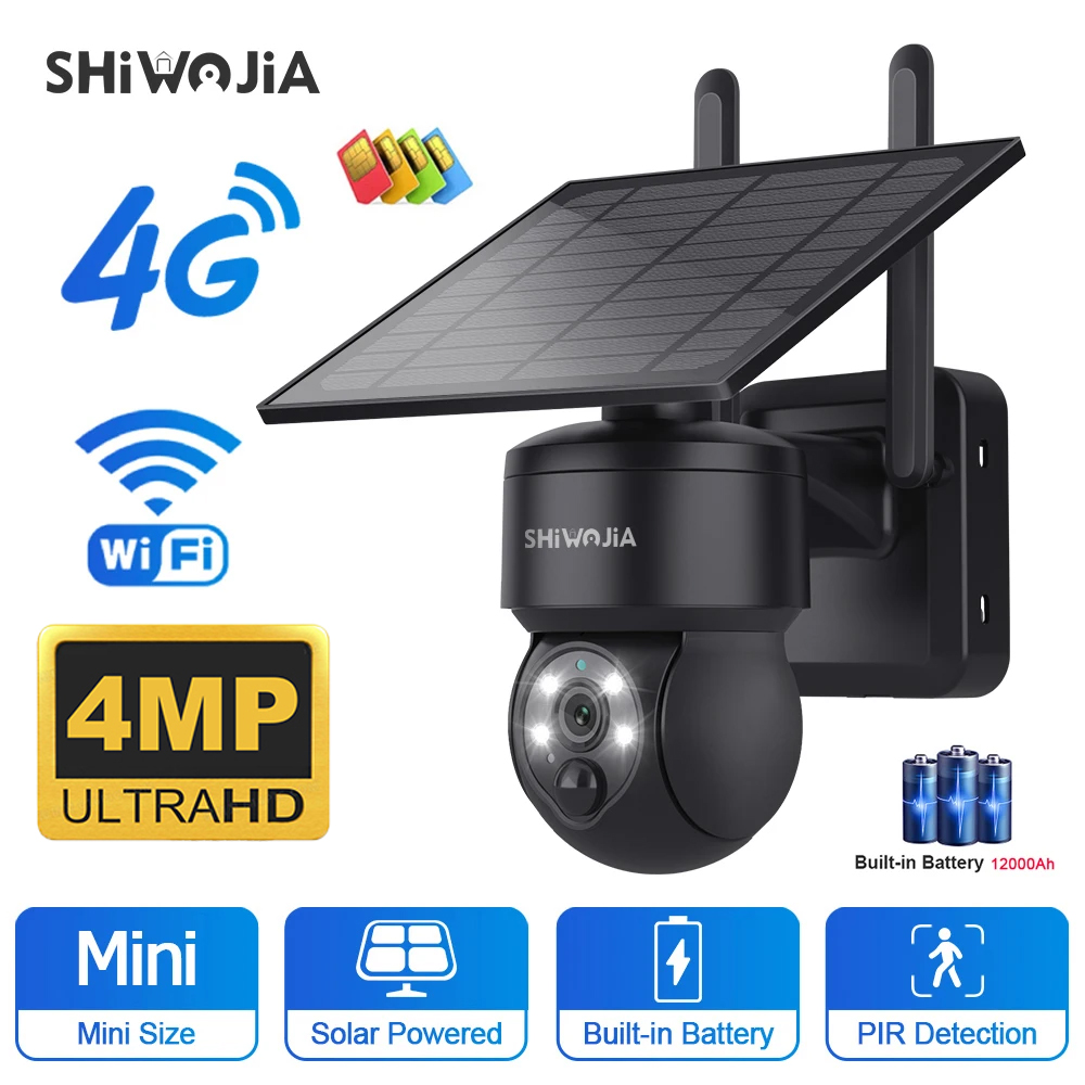 SHIWOJIA WIFI Wireless PTZ Sol - огляд і ціна Outdoor Sport Camera