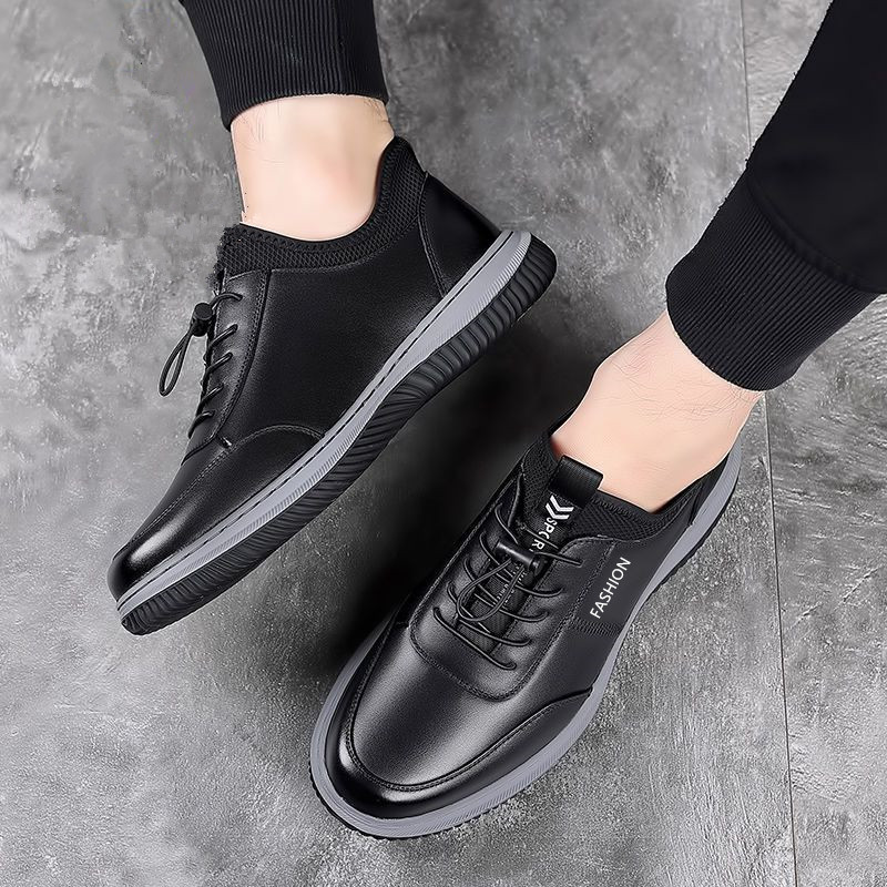 New Men Shoes PU Leather Light - огляд і ціна Outdoor Sport With Sticks