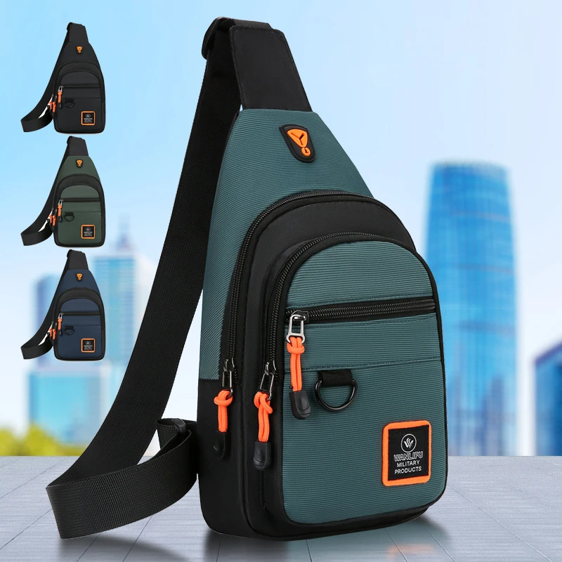 NEW Men's Chest Bag Men's Leis - огляд і ціна Outdoor Sport Backpack