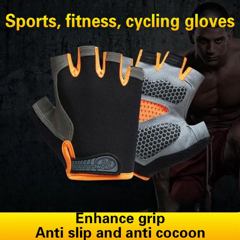 Hot Half Finger Cycling Gloves - огляд і ціна Outdoor Sport Gloves