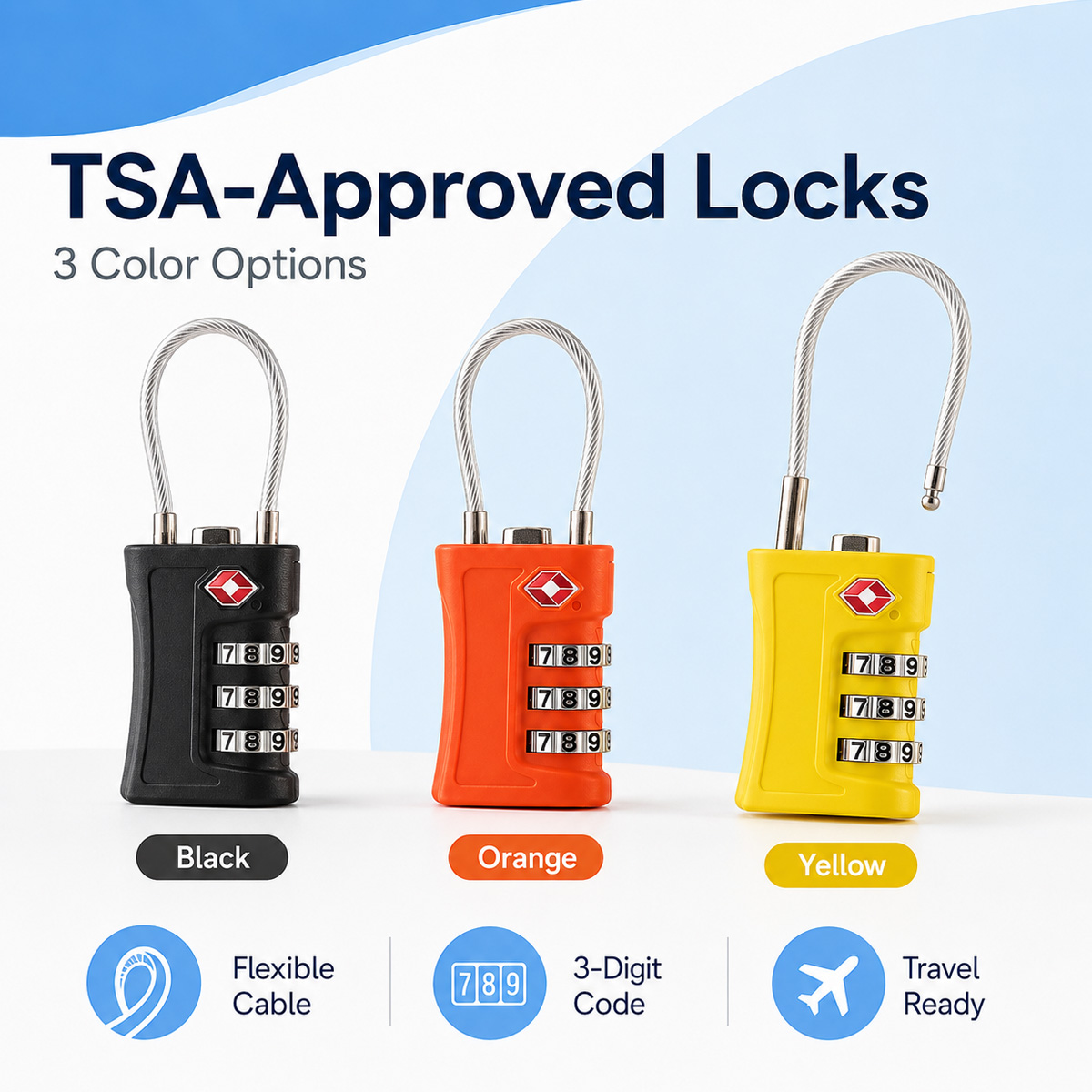 TSA Approved Luggage Lock 3 Di - огляд і ціна Outdoor Sport Backpack