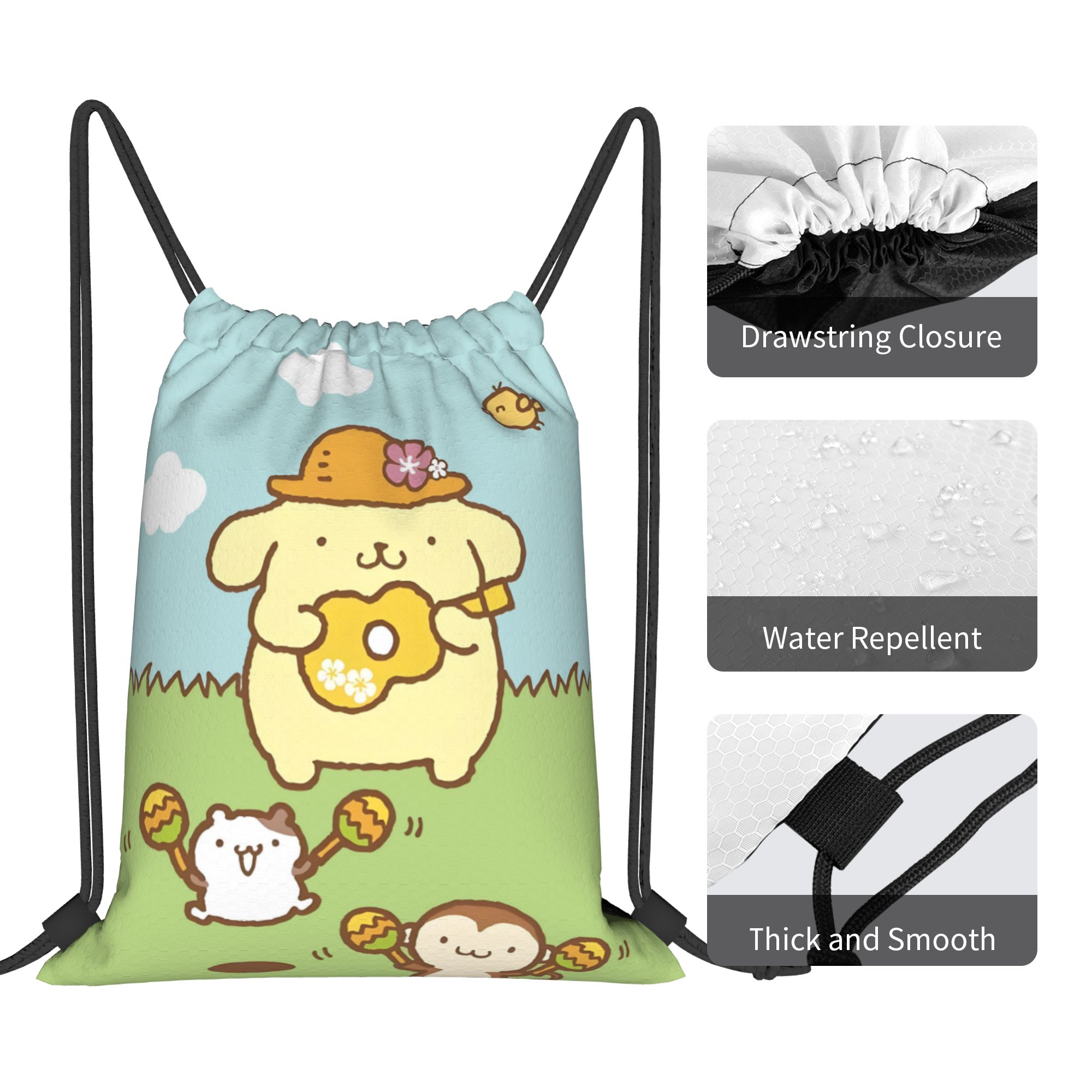 Custom P-Pompompurines Drawstr - огляд і ціна Outdoor Sport Backpack