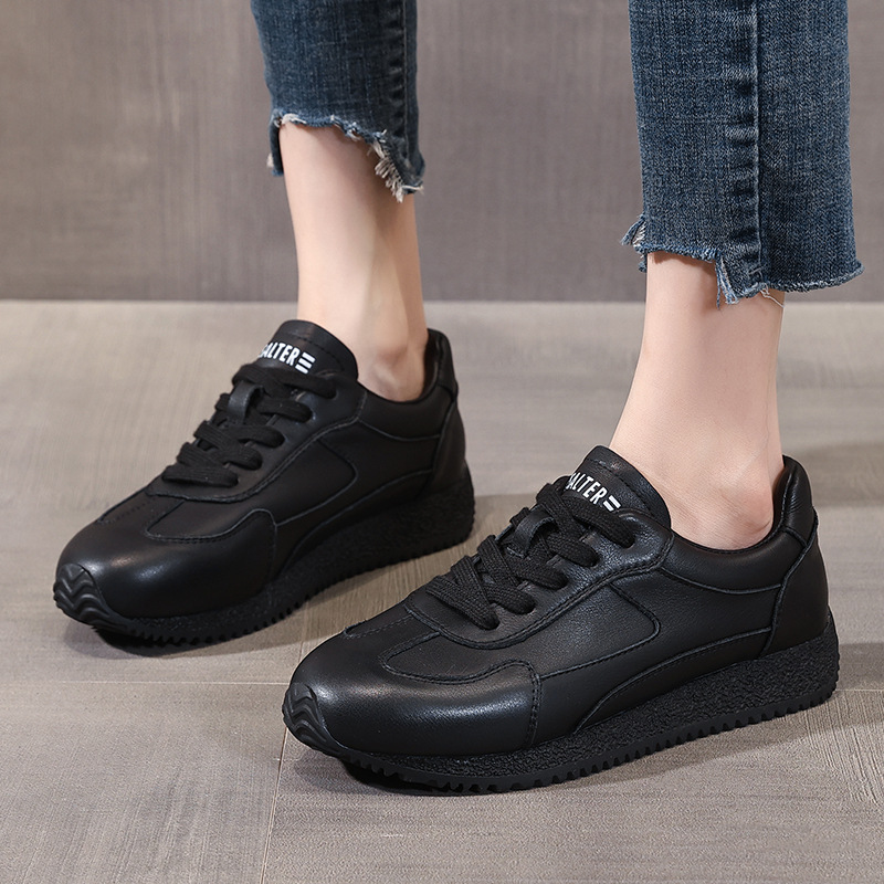 New Women Genuine Leather Casu - огляд і ціна Outdoor Sport With Sticks