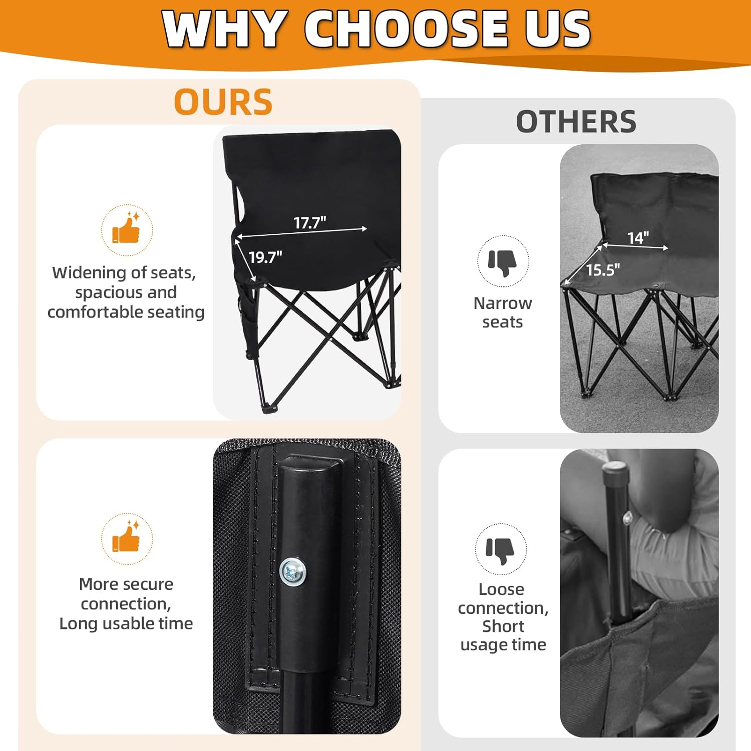 Portable Folding Black Outdoor - огляд і ціна Outdoor Sport Bench